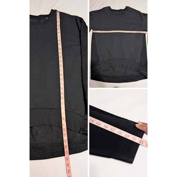 Mostly Heard Rarely Seen Only The Denim On My Back Crewneck Sweatshirt Black - Picture 8 of 8